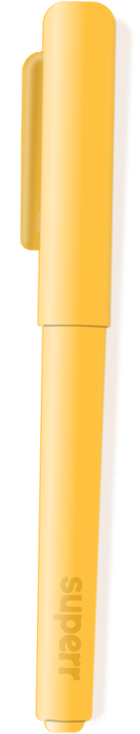 Yellow Superr pen